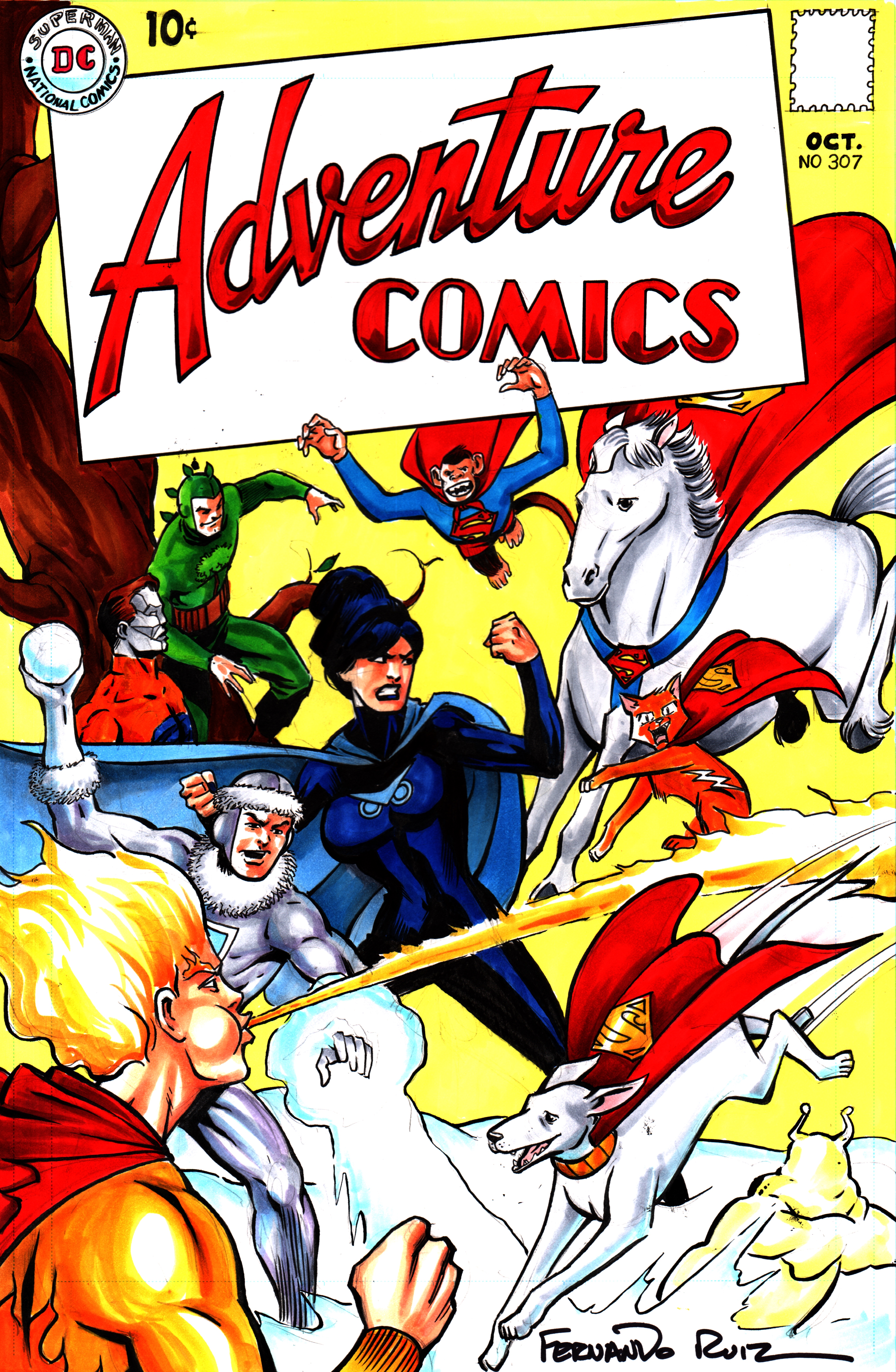 Adventure Comics Fernando Ruiz Everybody!
