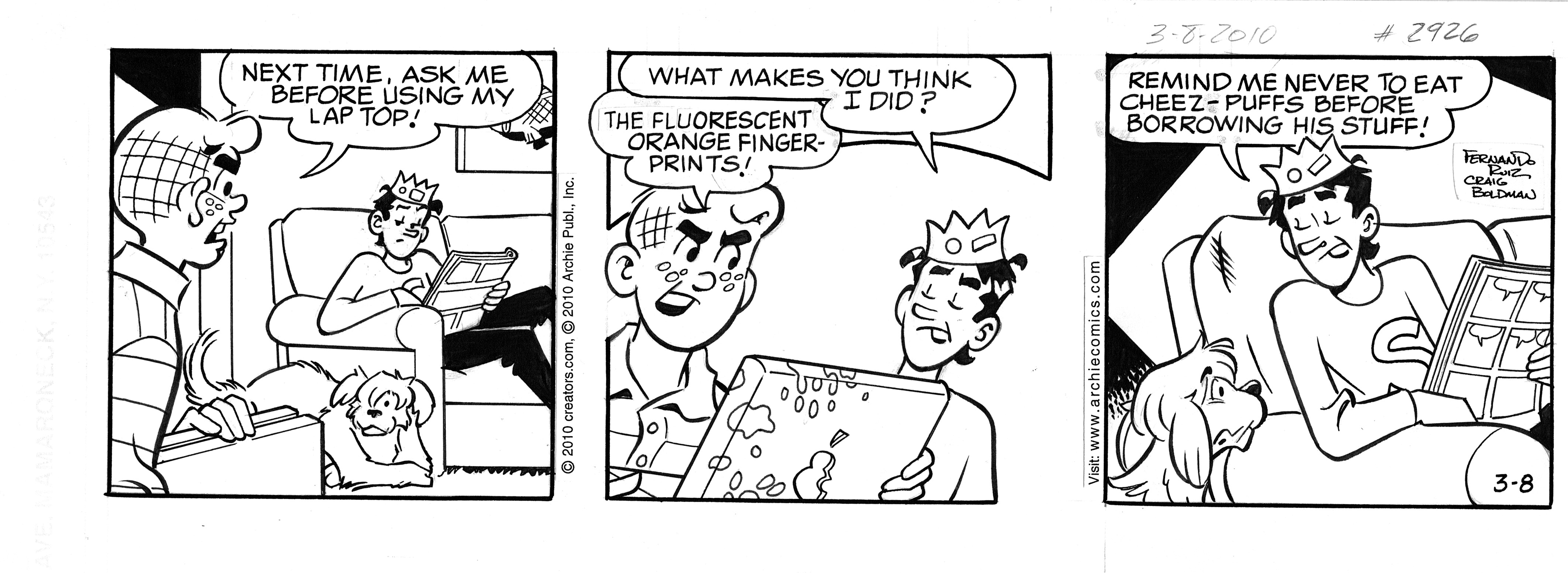 Archie Comics Newspaper Strips Fernando Ruiz Everybody!