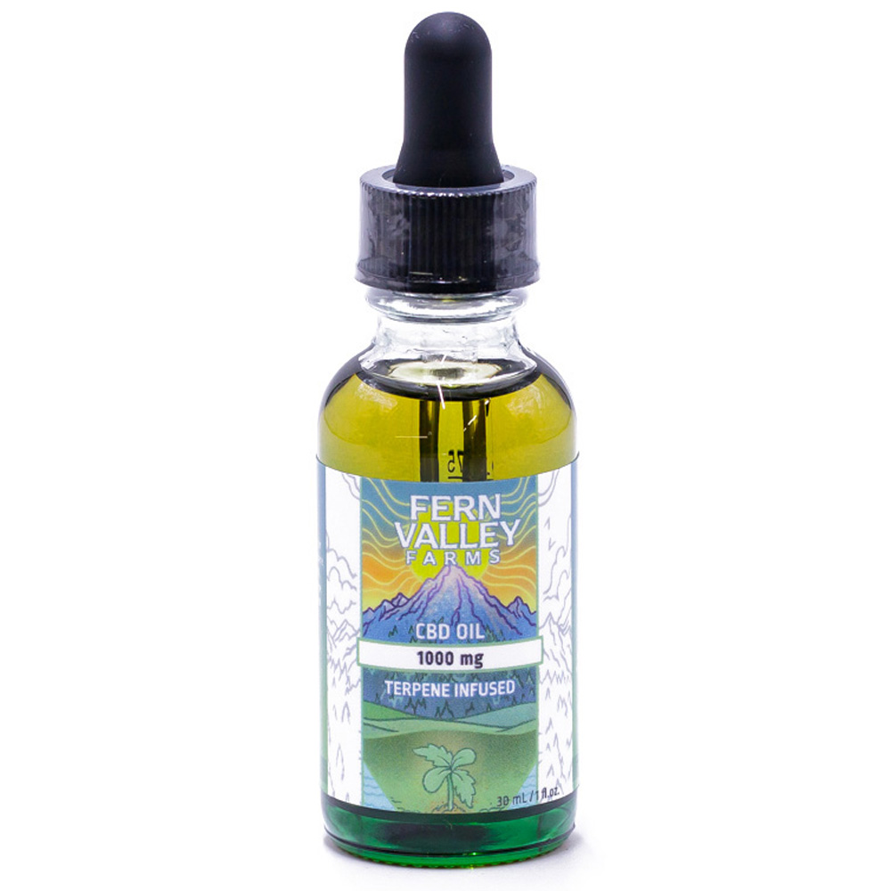 Terpene Infused CBD Oil 1000mg Fern Valley Farms