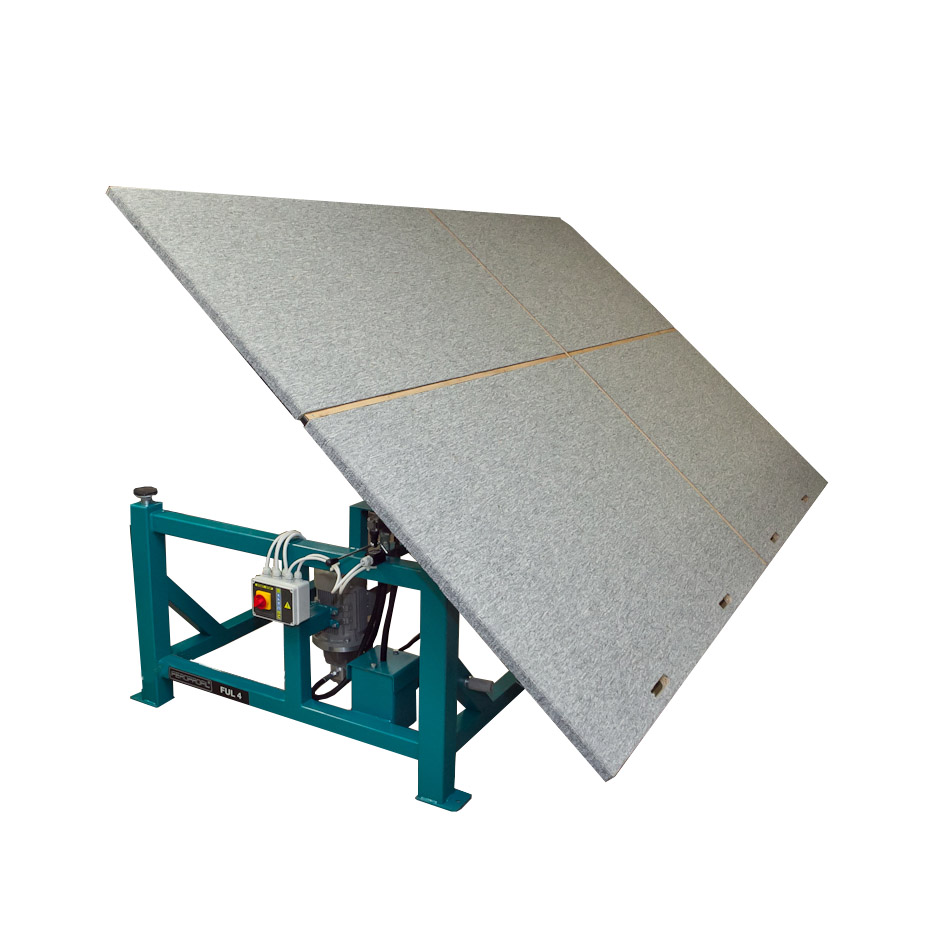 Hydraulic glass cutting table FUL4 FEROPROFIL Flat glass machinery