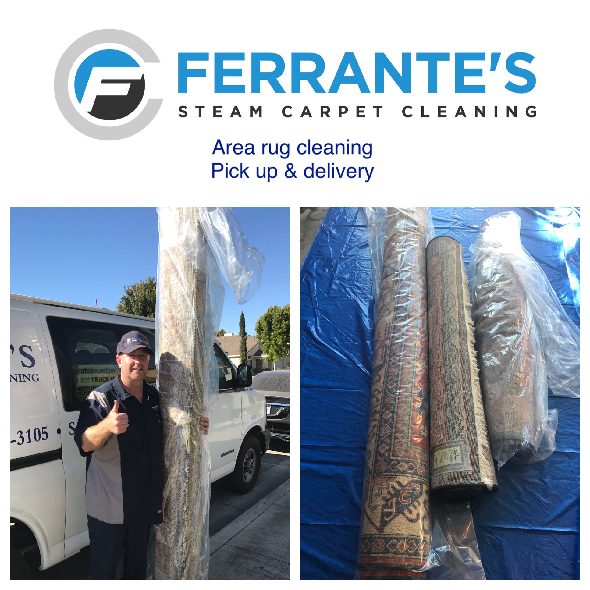 Oriental Rug Cleaning Salinas, Free Pick Up & Delivery Ferrantes Carpet Cleaning