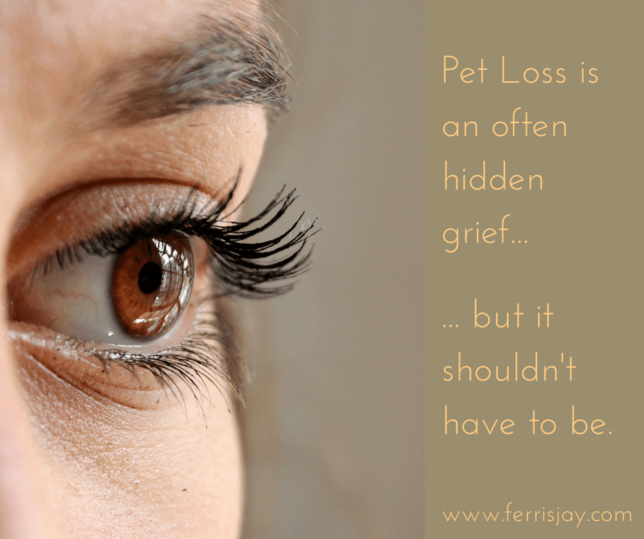 Pet loss an often hidden grief.