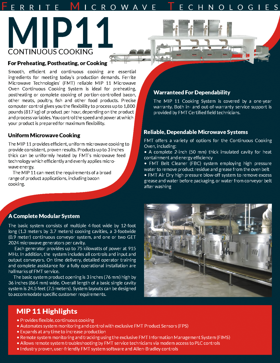 Microwave Systems Data Sheets Ferrite Microwave Technologies