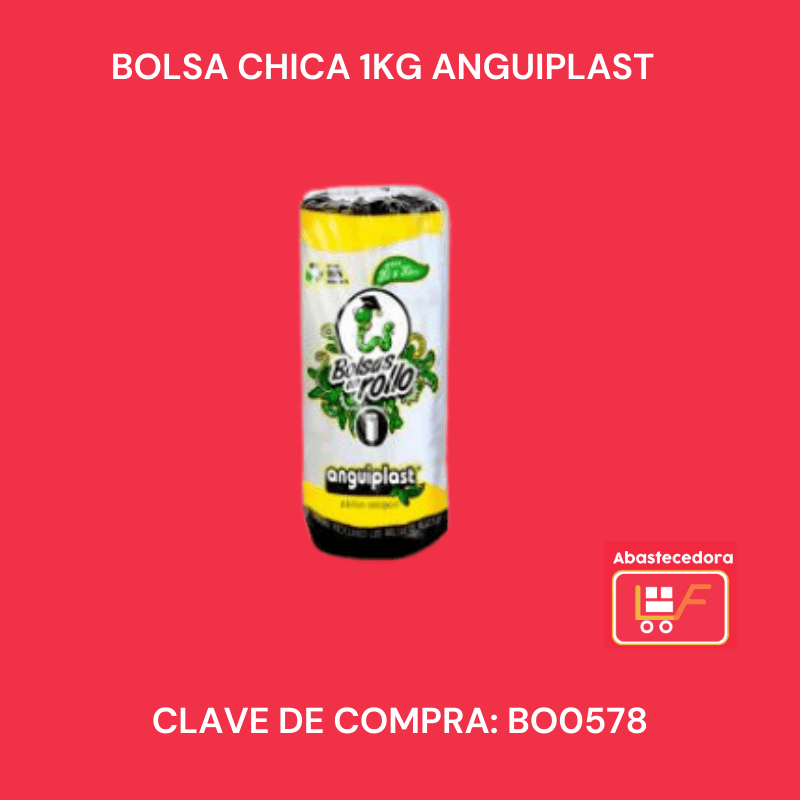 Bolsa Chica 1kg Anguiplast Ferrliah
