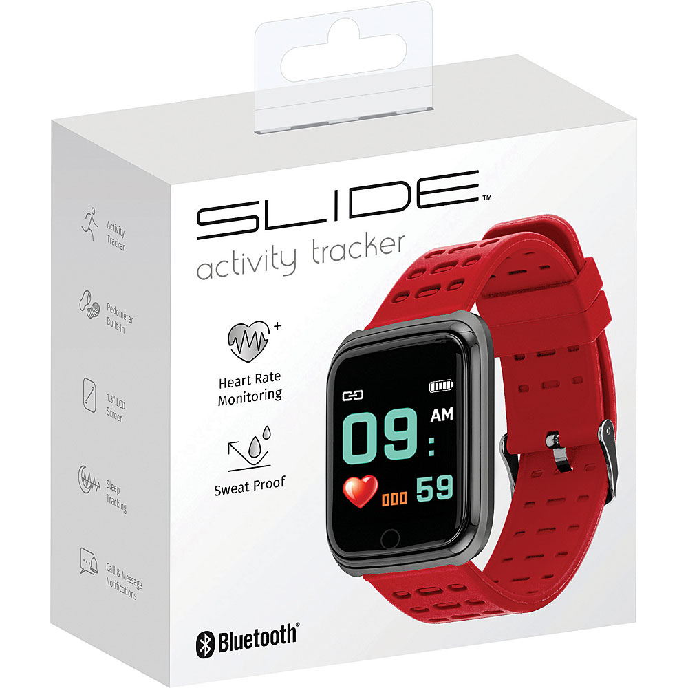 Slide Fitness Smart Watch, Silver Fesco Distributors