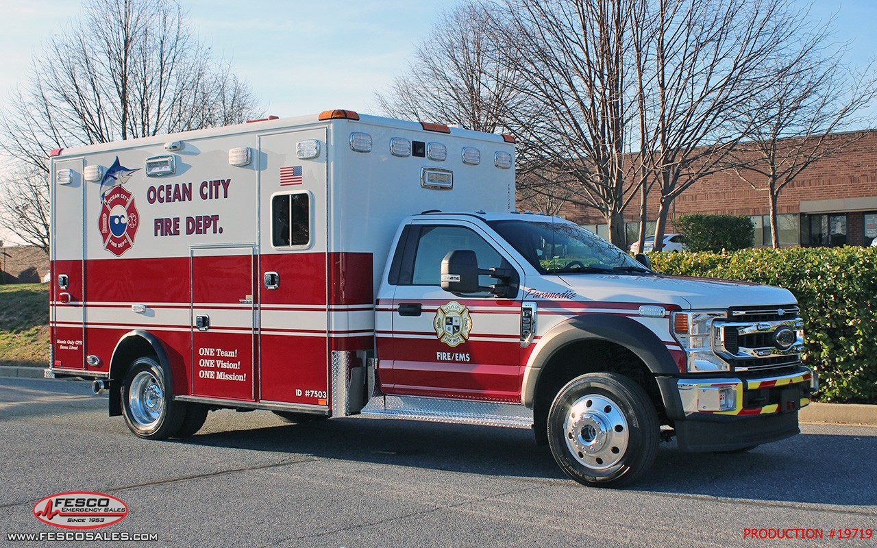 2020 Horton 603F Ford F550 4x4 FESCO