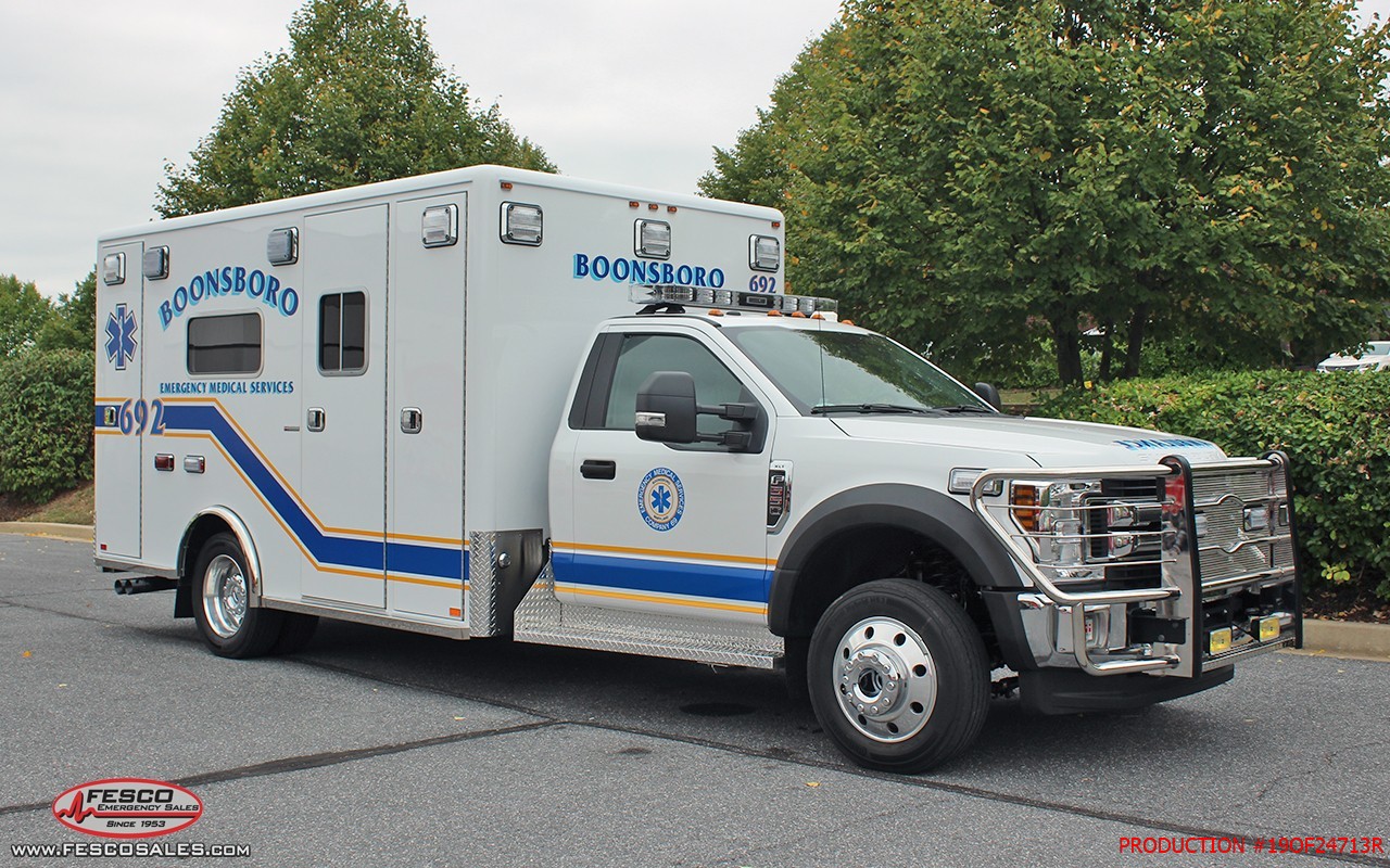 2019 Horton 555 Ford F550 4x4 FESCO