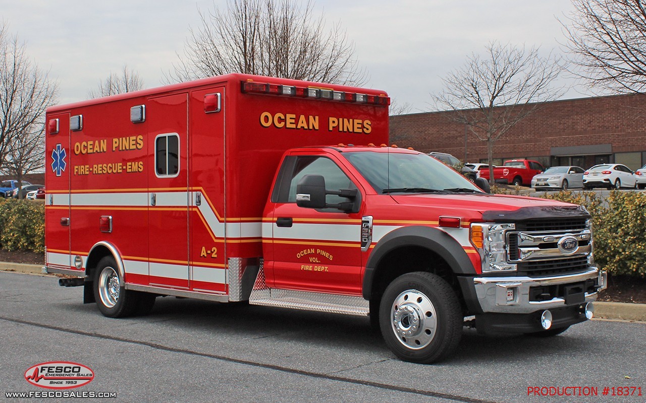 2017 Horton 623 Ford F550 4x4 FESCO