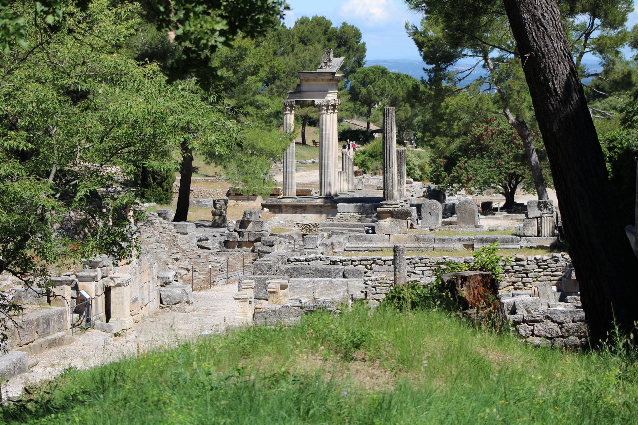 Site archéologique de Glanum à SaintRémydeProvence Festival d'Avignon