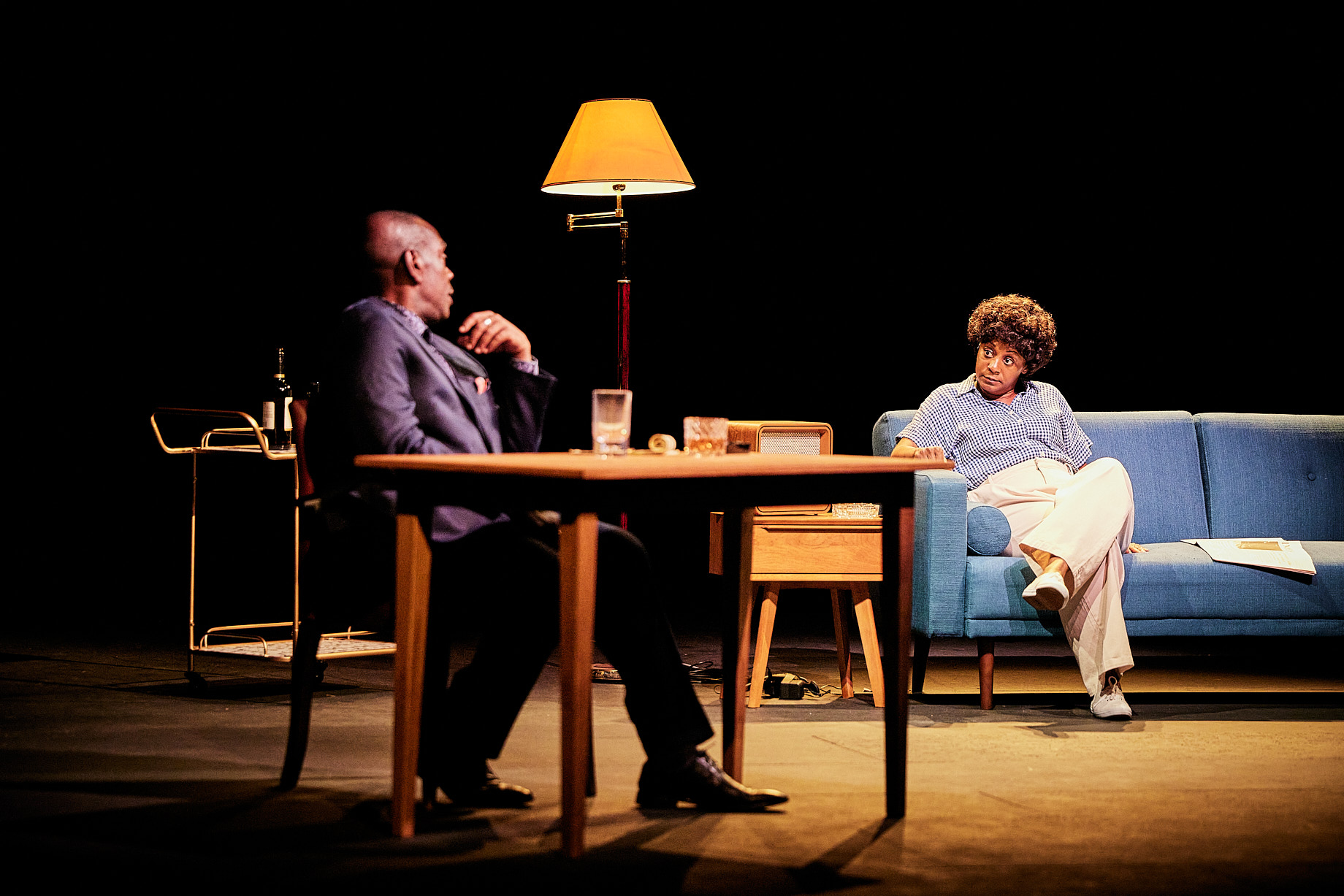 Baldwin and Buckley at Cambridge Festival d'Avignon