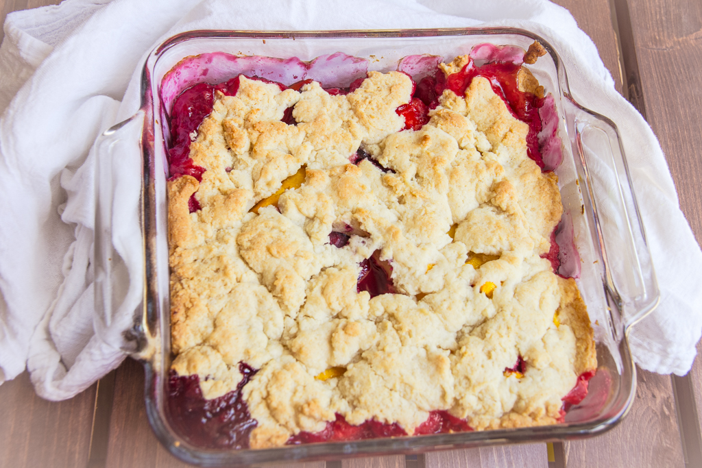 What's Cooking This Week Peach Plum Nectarine Cobbler