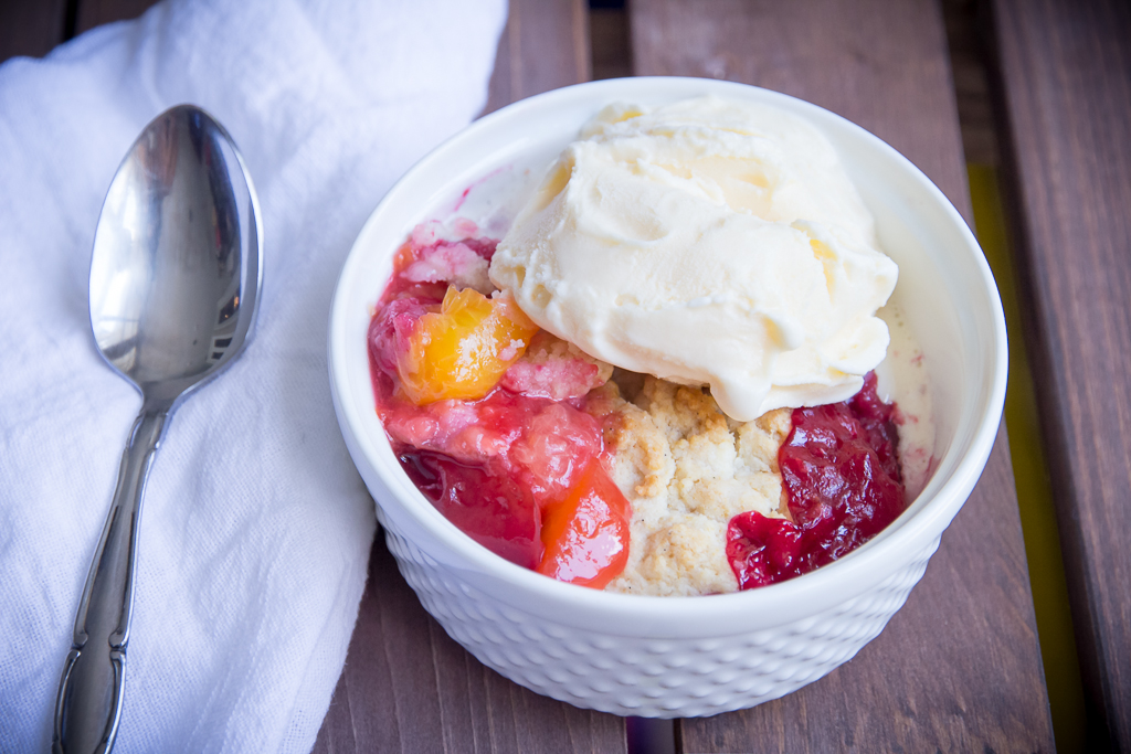 What's Cooking This Week Peach Plum Nectarine Cobbler