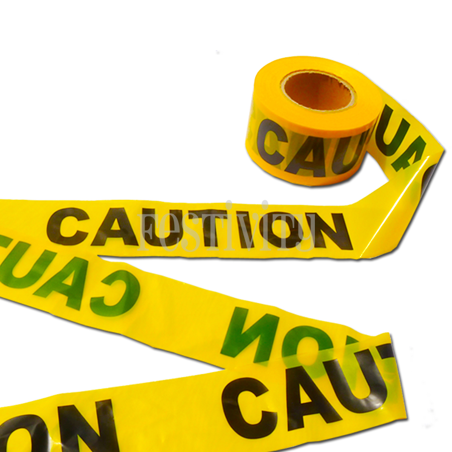 “CAUTION” Construction Tape (5 meters) | Festivity