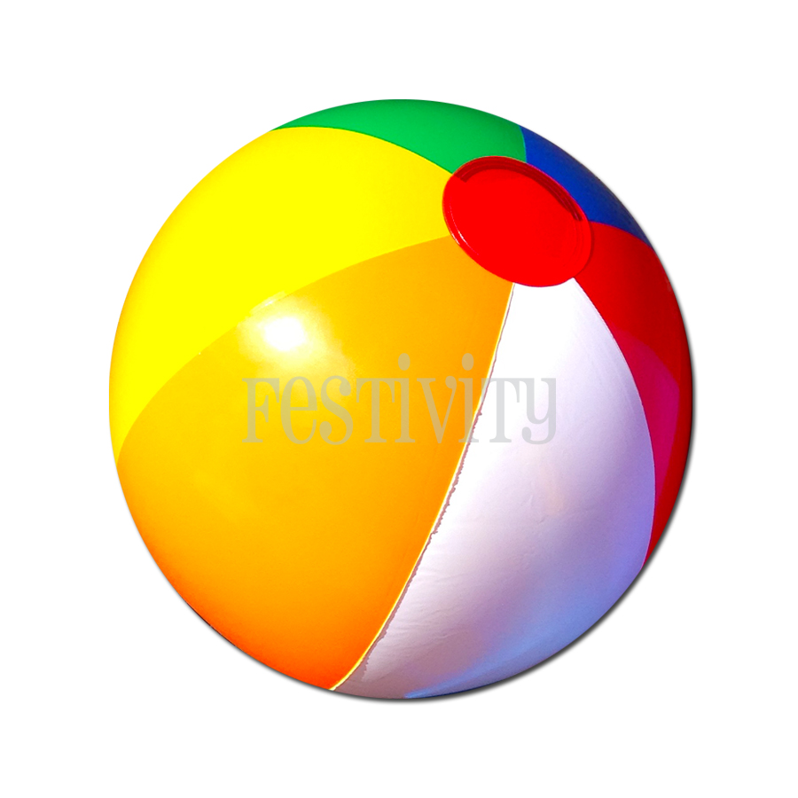 Classic Beach Balls (Pack of 6) Festivity