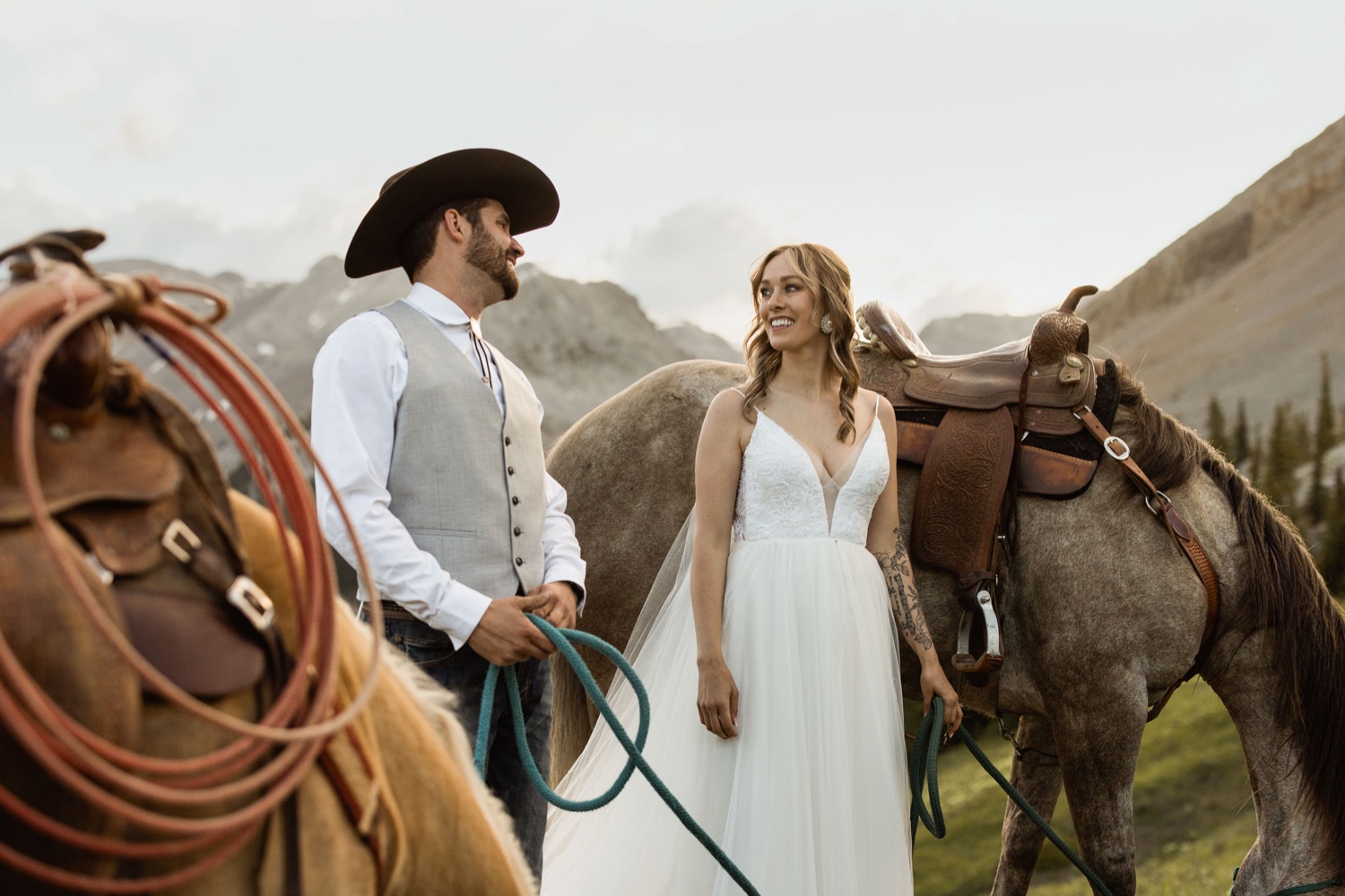 Horseback Elopement A Love Story in the Heart of the Rockies