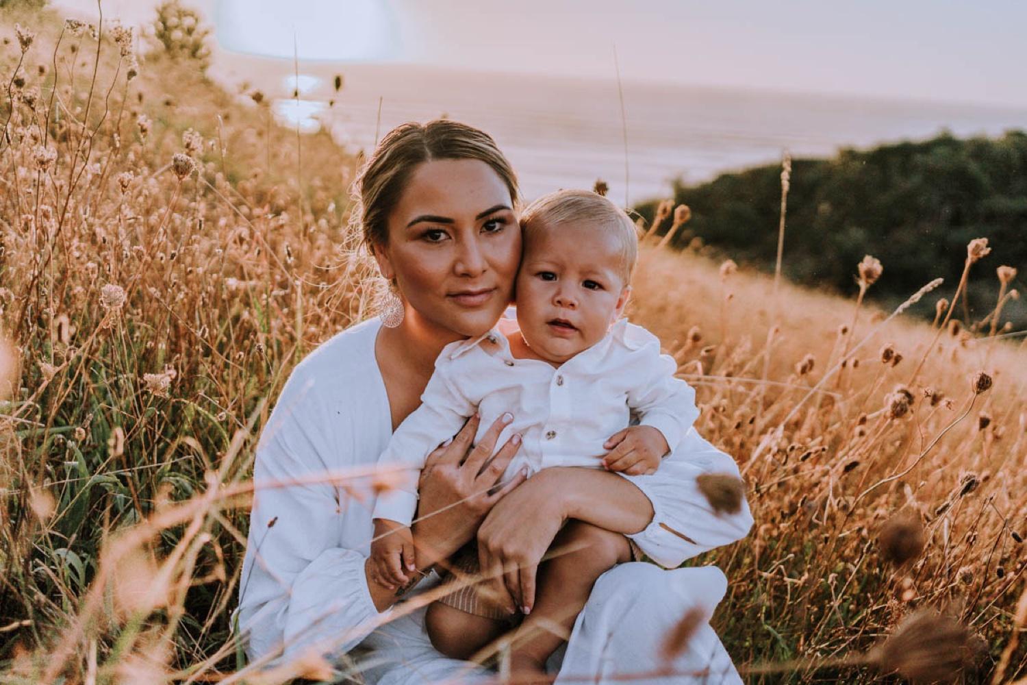 Motherhood Session Raglan Family Photoshoot Ainslee Burke