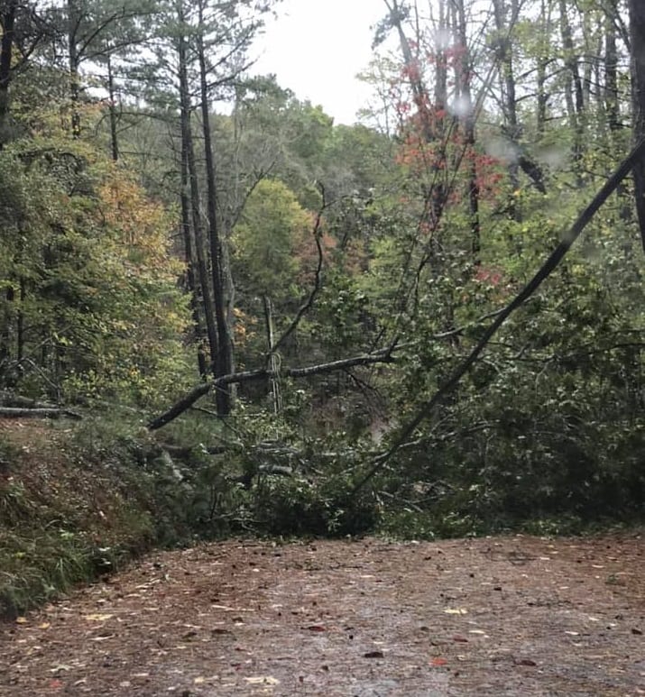 Tropical Storm Zeta closes most of Gilmer with outages