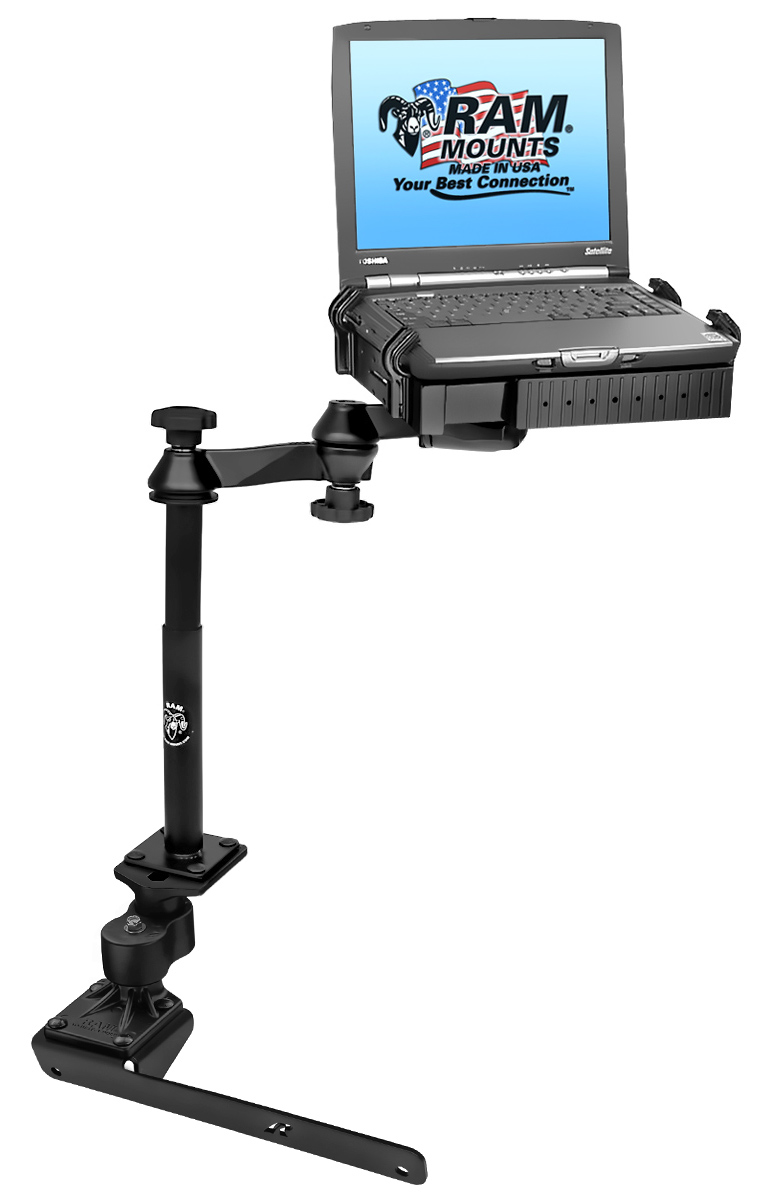 RAM Custom NoDrill LaptopMountforDodge/Ram Conventional Cab Trucks