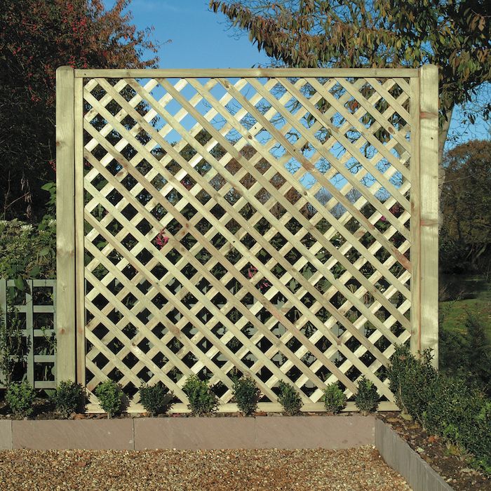 Fettes A World of Wood and a Few Surprises too Heavy Diamond Lattice Fence Panels