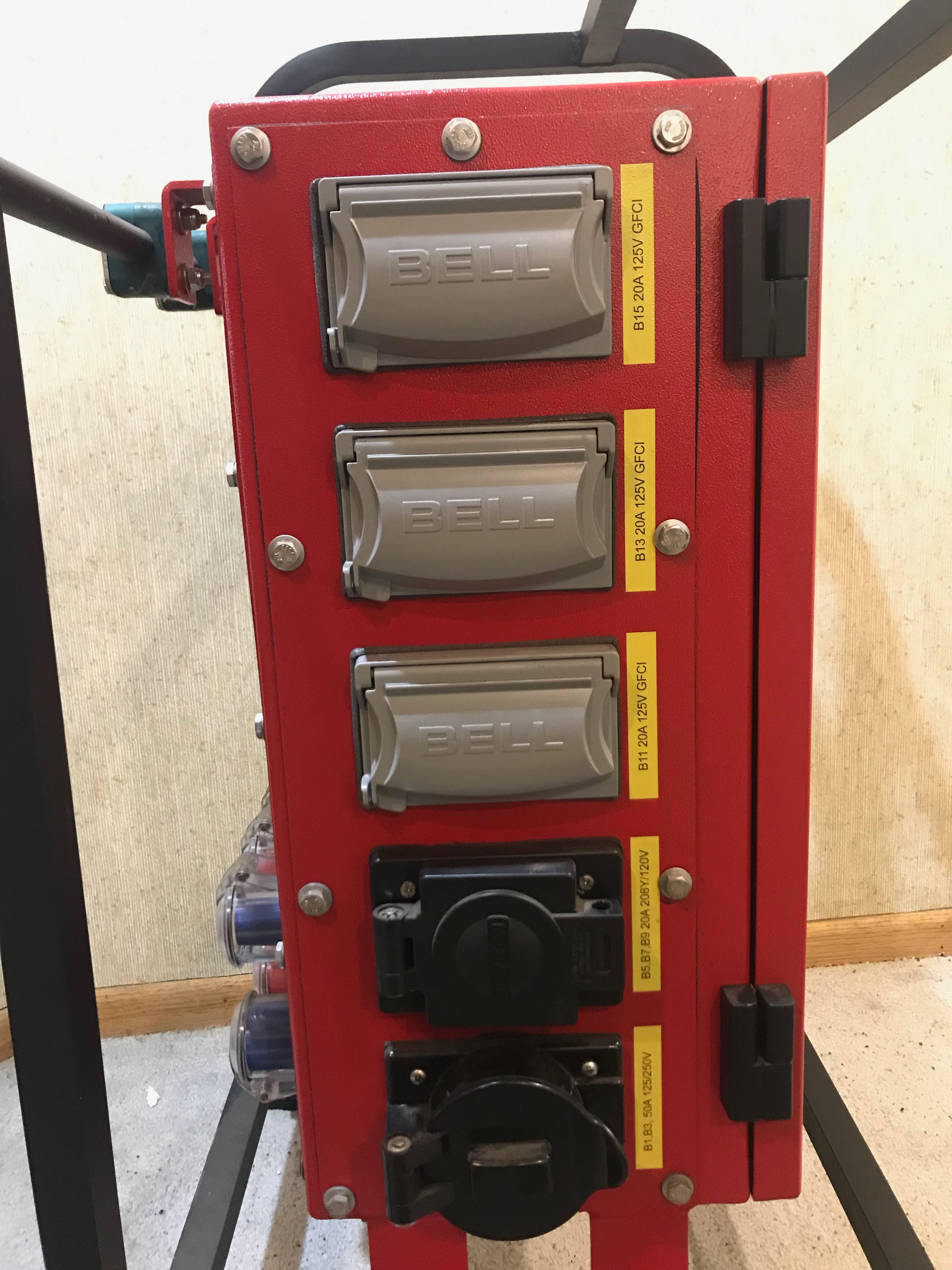 New 200 Amp Trystar Portable Power Distribution Panel Fetting Power, Inc.