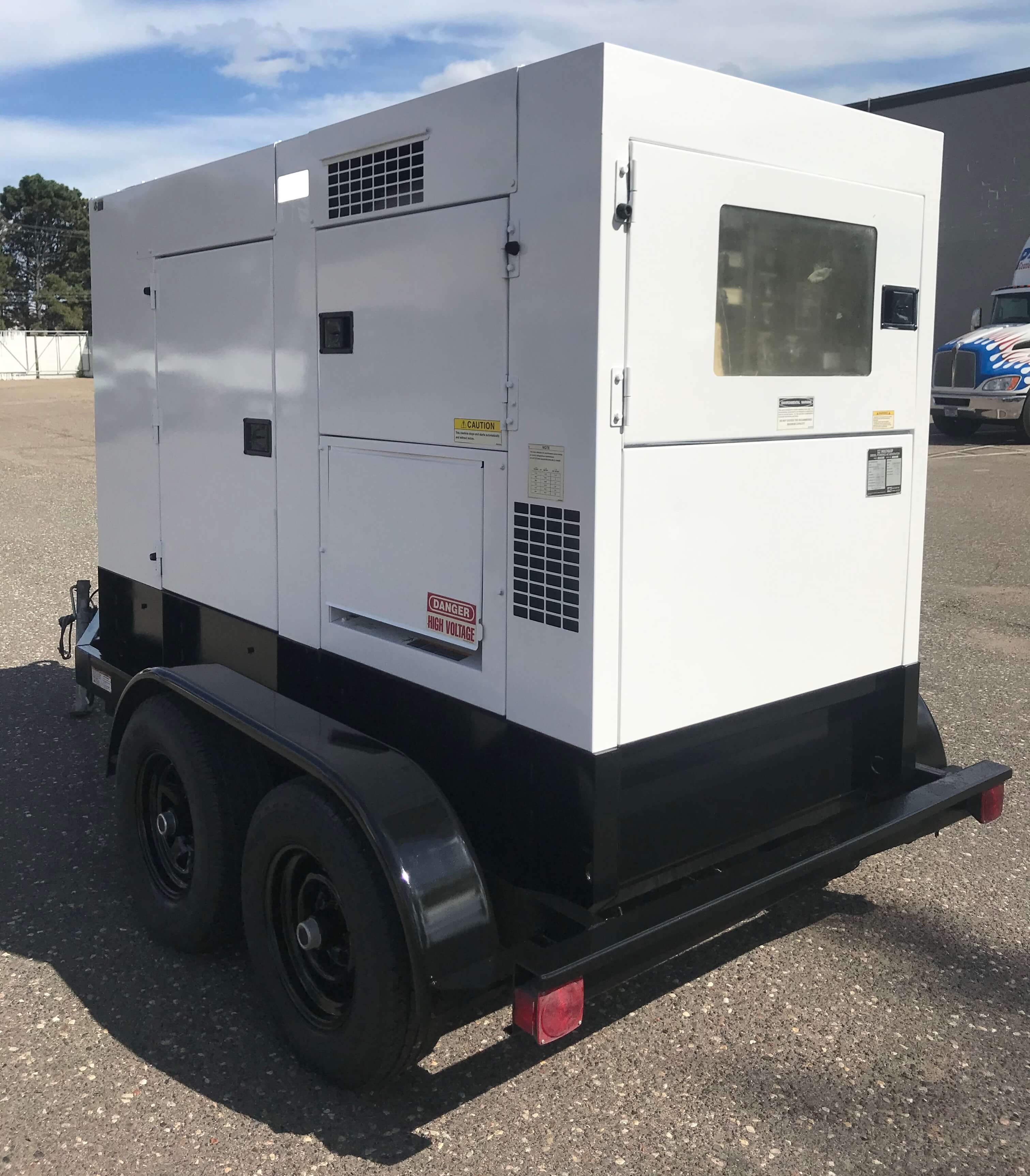 85kVA Multiquip MQ Power Mobile Diesel Generator DCA85USJ2 S/N