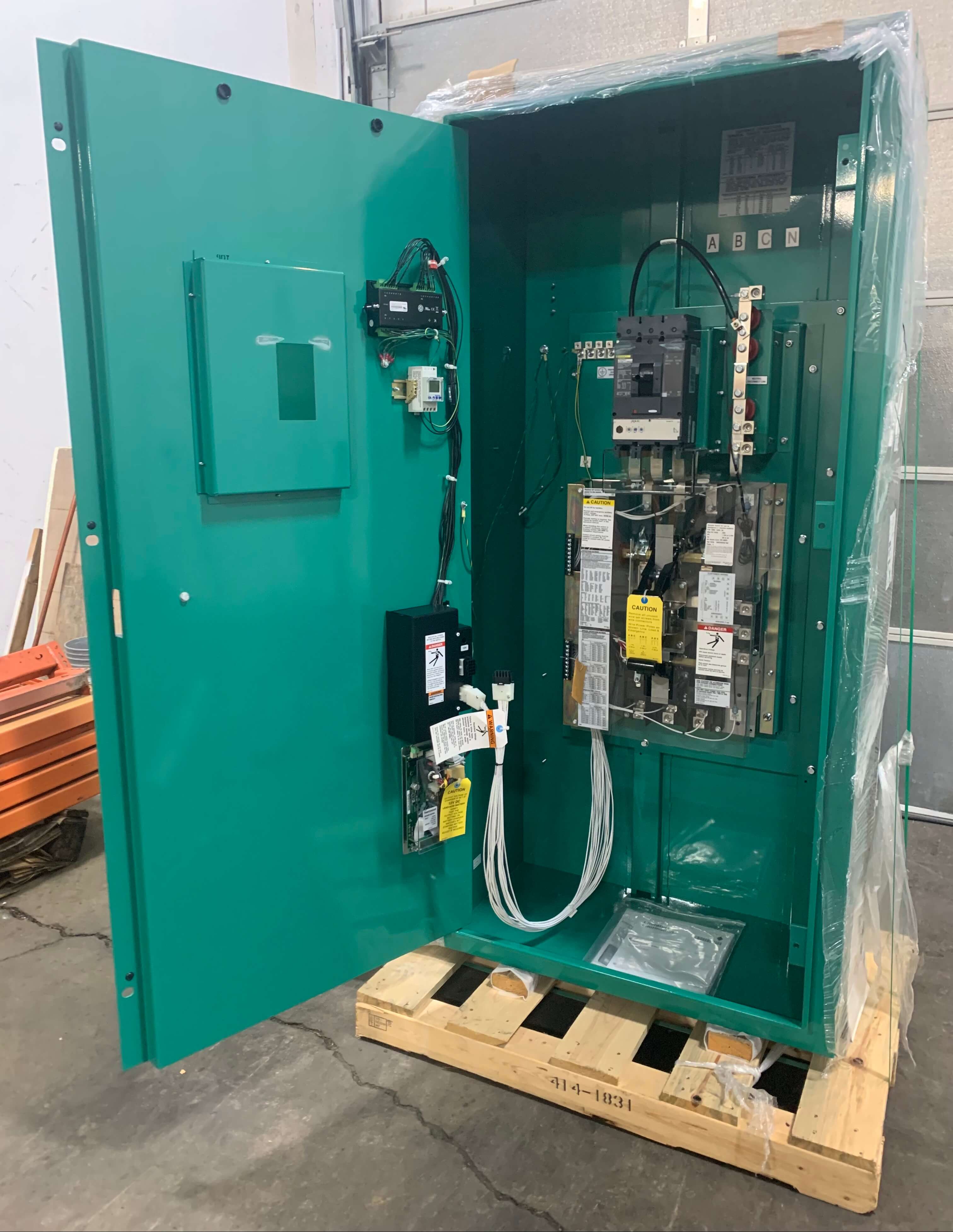 New 225 Amp Cummins Service Entrance Automatic Transfer Switch OTECSE225 240V S/N A15M783235