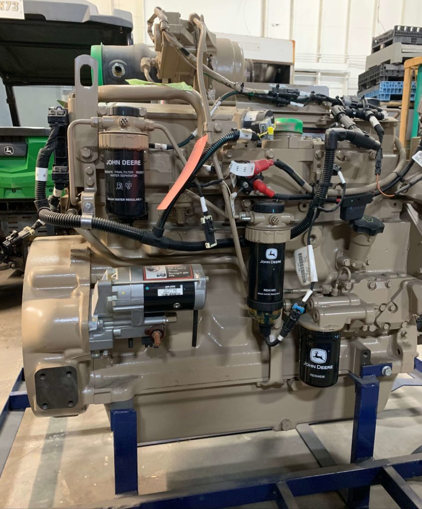 New 6.8L John Deere 6068HFG85 Diesel Engine | P/N: 2840044 | Fetting