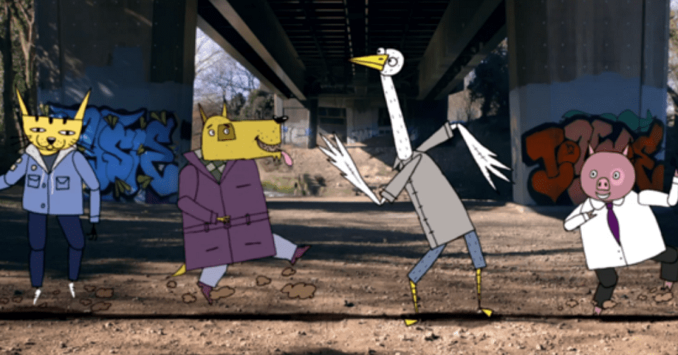 Creating Animated Animals for Heavyball Smalltown Boy Music Video