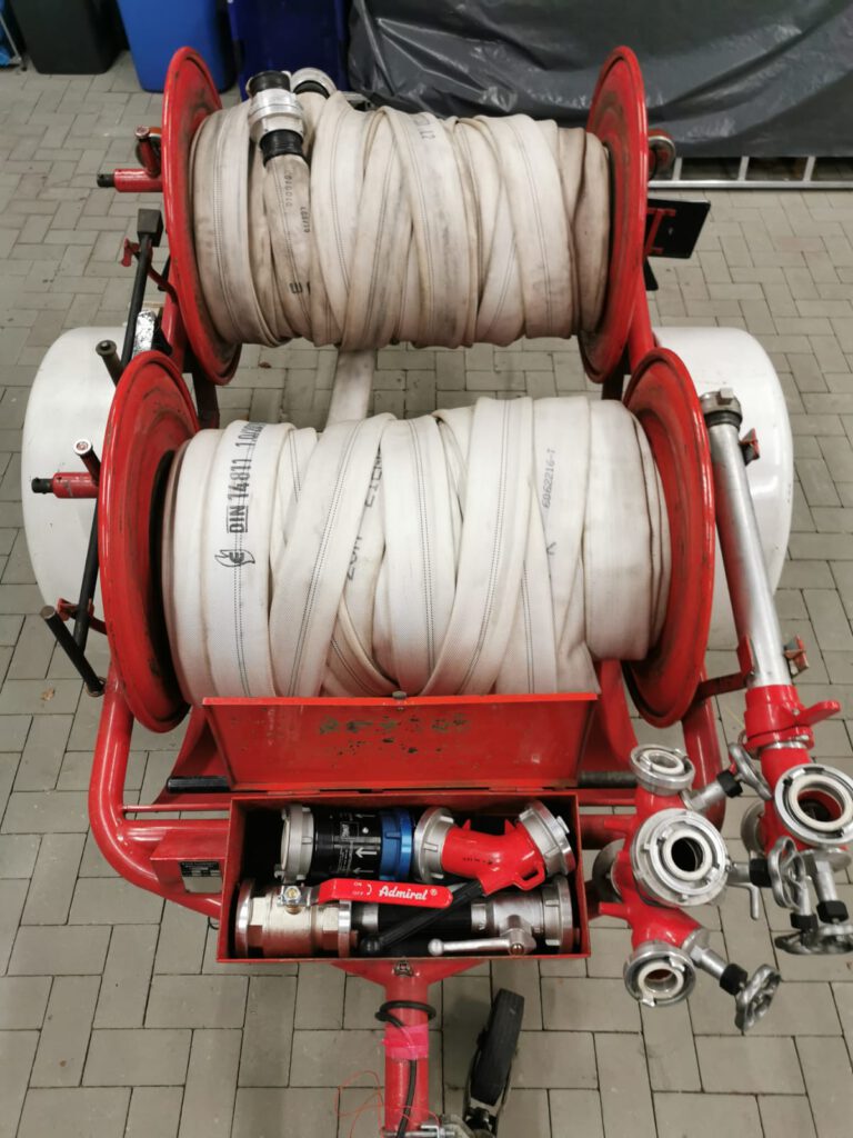 Schlauch Anhänger Feuerwehr Marcardsmoor