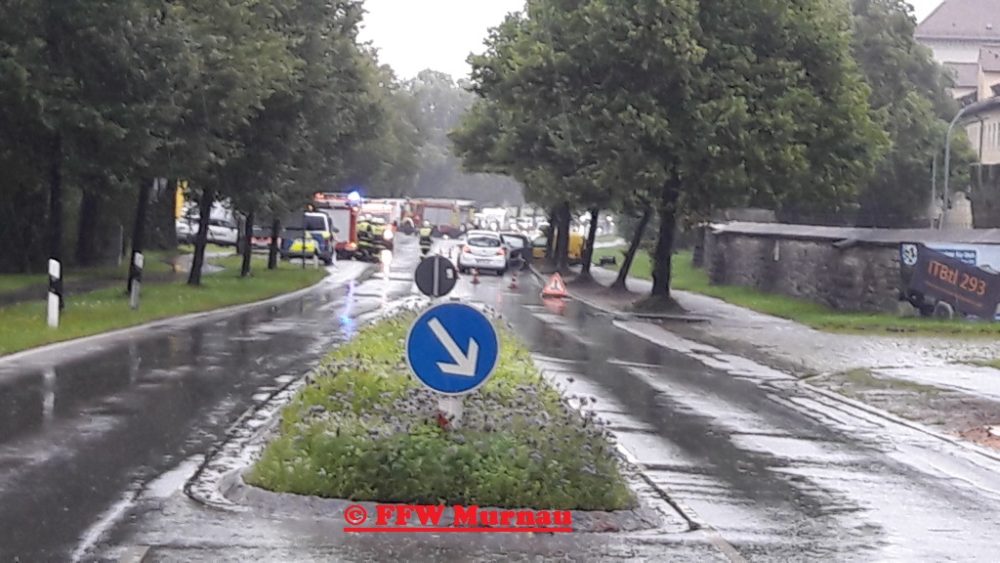 Verkehrsunfall Freiwillige Feuerwehr Murnau