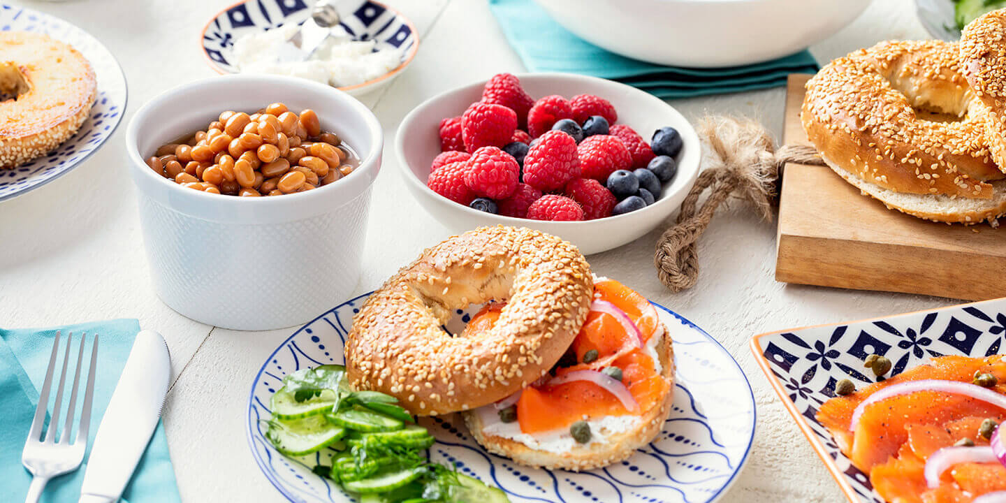 Brunch bagels L'art du brunch signé Clark