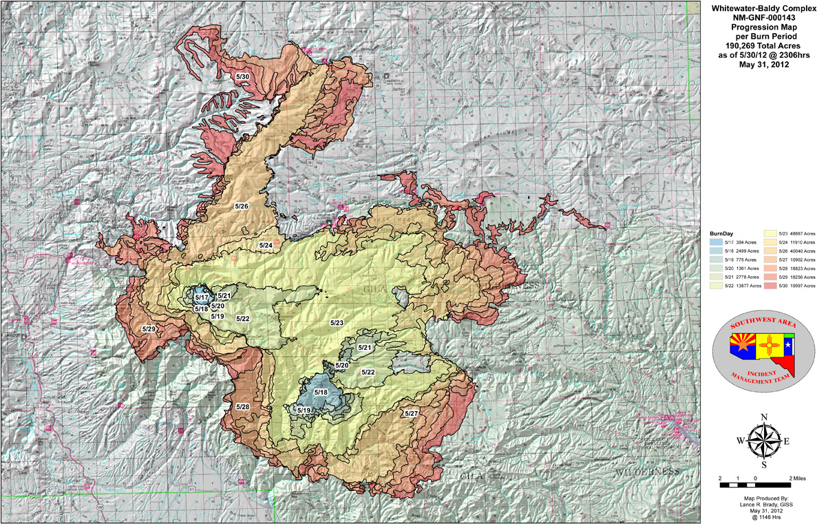 Gila National Forest Wildfire Largest in New Mexico History « Fire Earth
