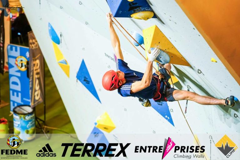 Gran final de Copa de España de escalada para el Equipo Extremeño. FEXME