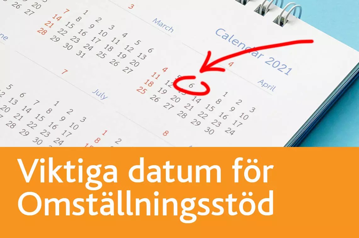 Ansökan för omställningsstöd mars april öppnar snart Fria Företagare