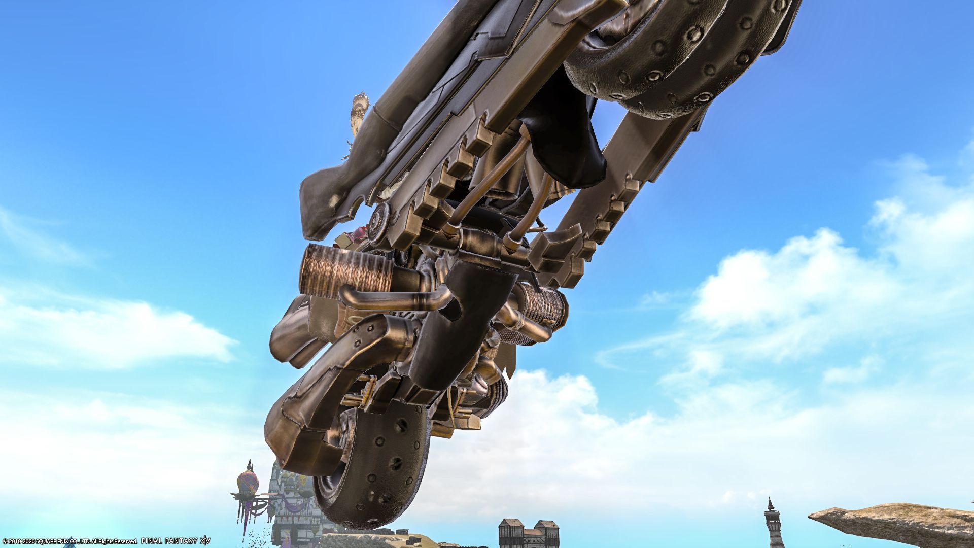 最初から移動速度が速いFF7クラウドのバイク『SDSフェンリル』 【FF14】Norirow Note