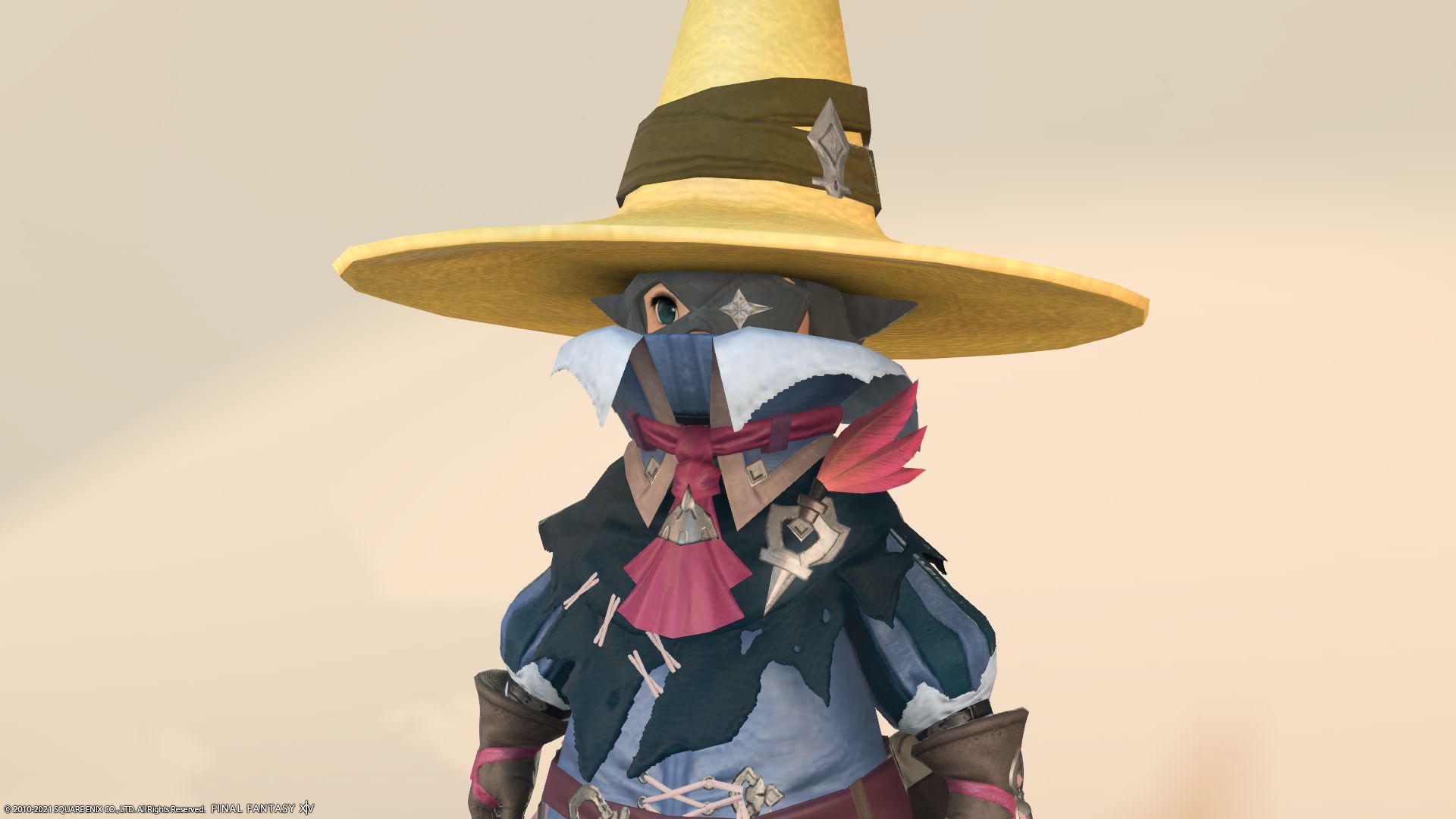 黒魔道士AF1装備『ウィザード』シリーズとFF9ビビ染色パターン（ララフェル男子Ver.) 【FF14 Blog