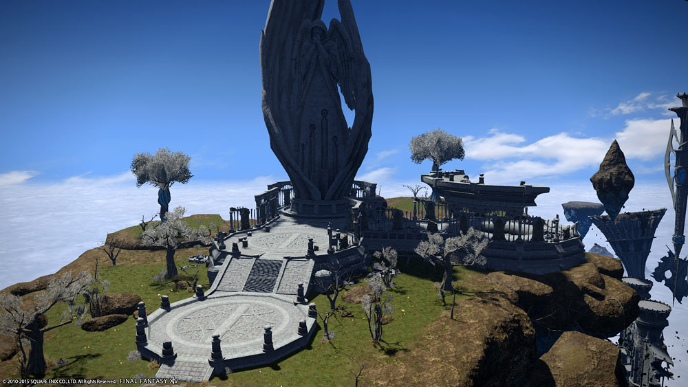 グリーンスウォード島（ドラヴァニア雲海） 観光ガイド FF14 エオルゼア冒険譚