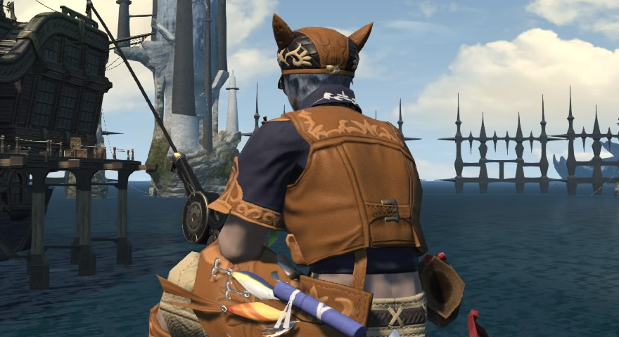 【FF14で釣りをする】 メガオクトパス FF14で家を買う