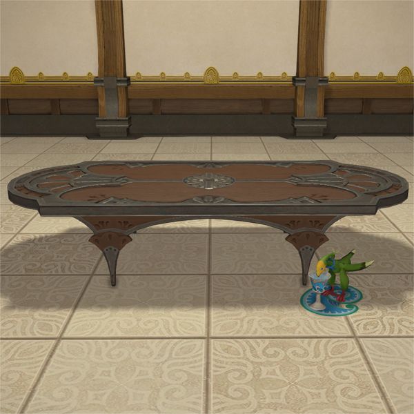 シュラウド・ダイニングテーブル FF14ハウジング 調度品（台座）