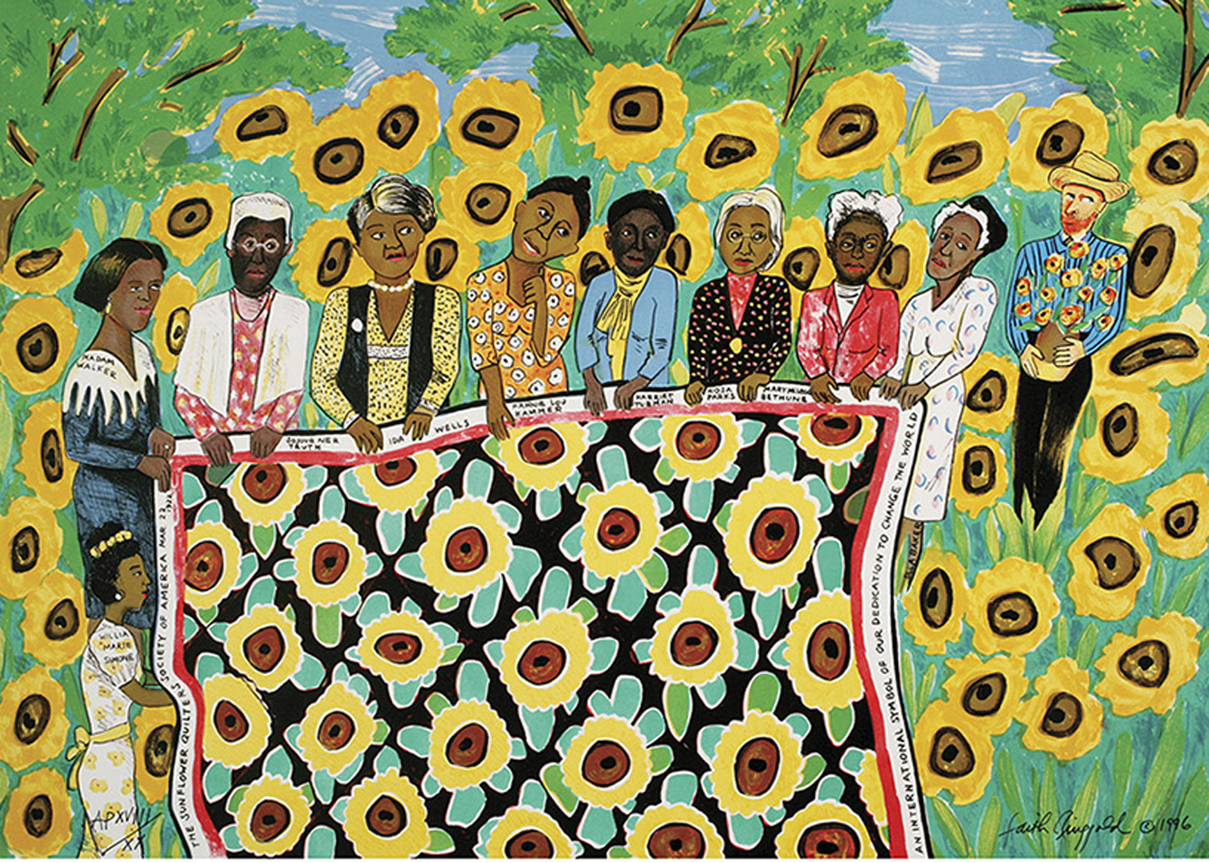 Spend 2022 with Faith Ringgold's Narrative History Quilts FF2 Media