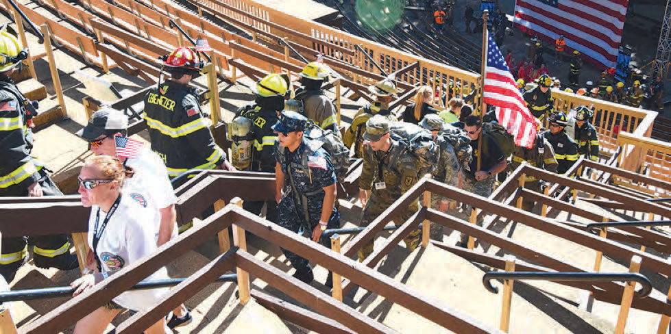  9/11 Memorial Stair Climb Held at Silver Dollar CityF.F.A.M.
