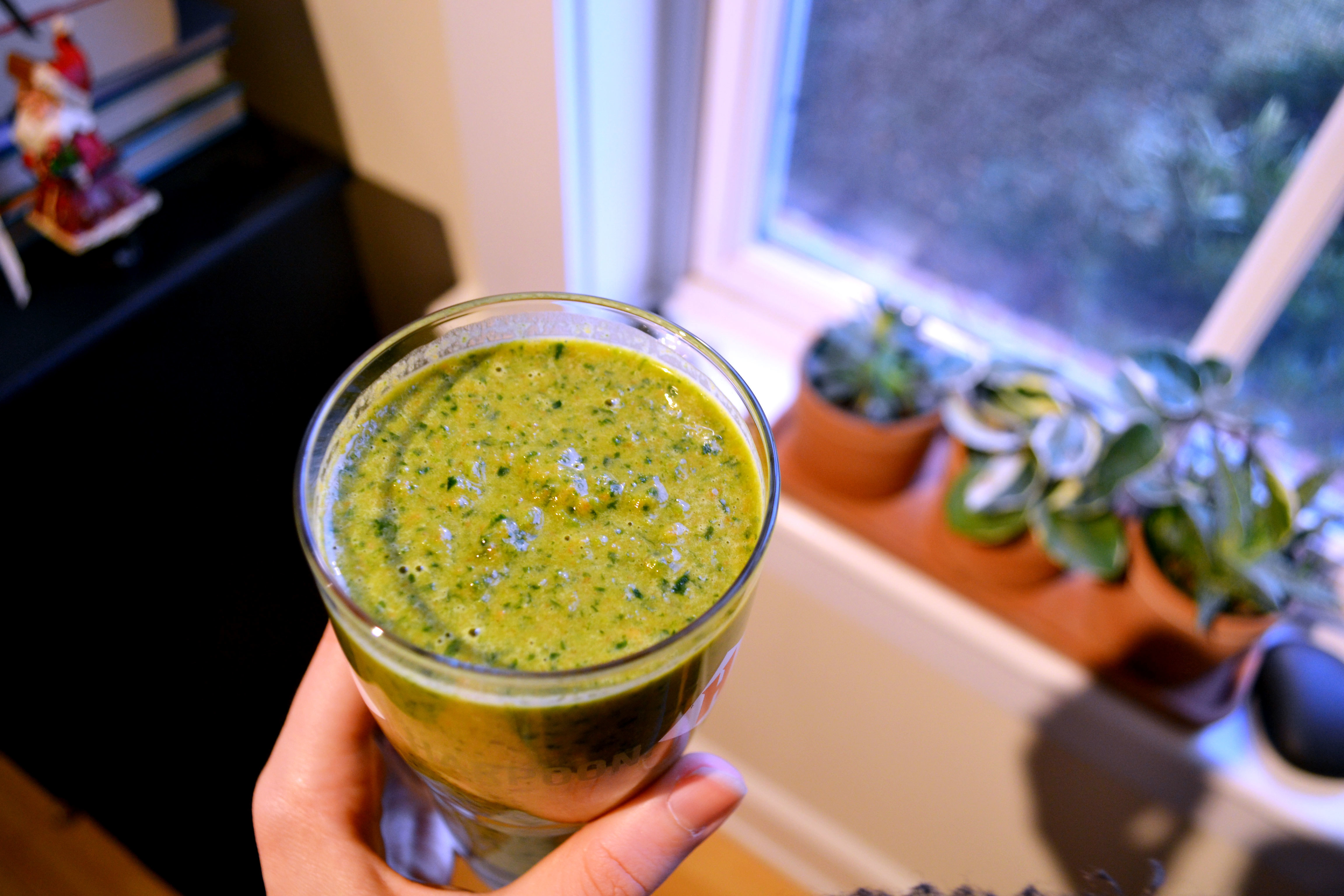 Mean Green Breakfast Smoothie Run Appetit!