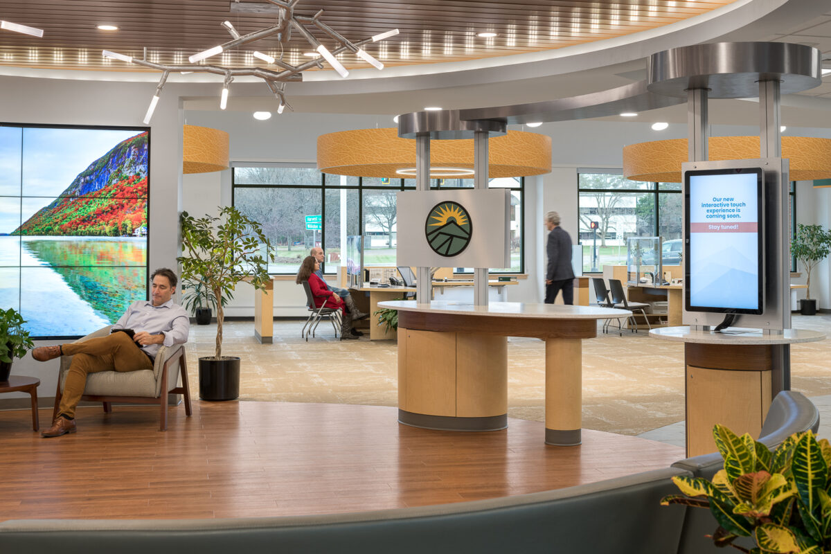 NEFCU Williston Branch Freeman French Freeman Vermont Architects