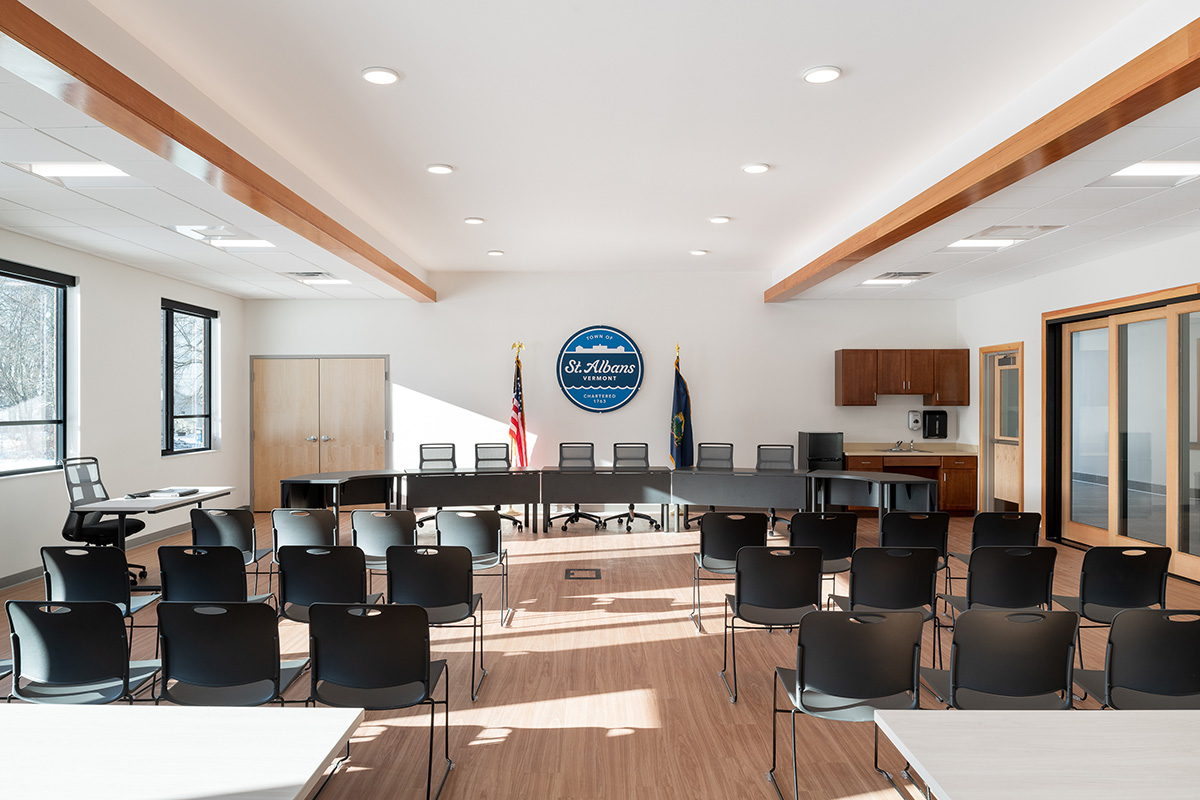 Saint Albans Town Hall Freeman French Freeman Vermont Architects