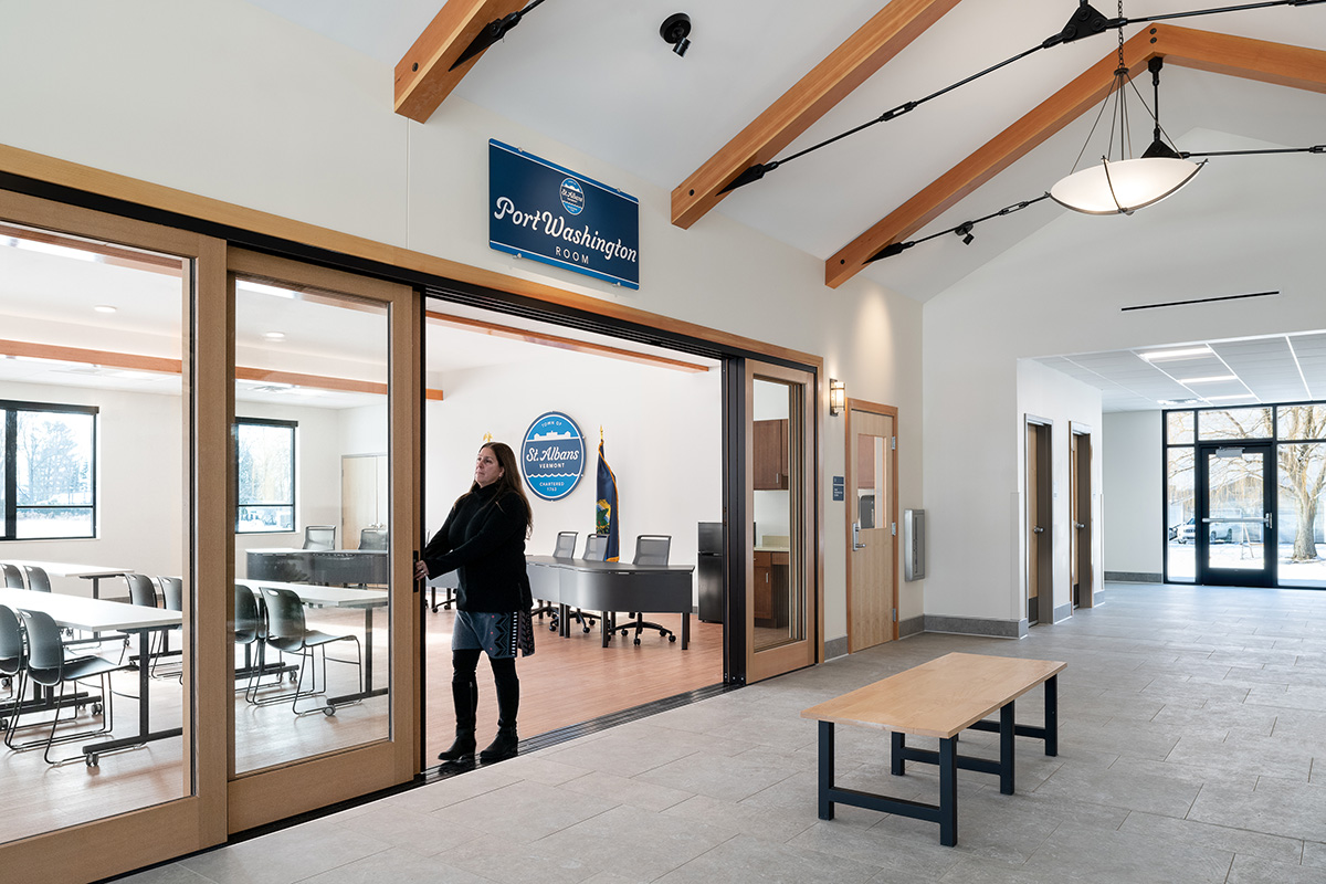 Saint Albans Town Hall Freeman French Freeman Vermont Architects