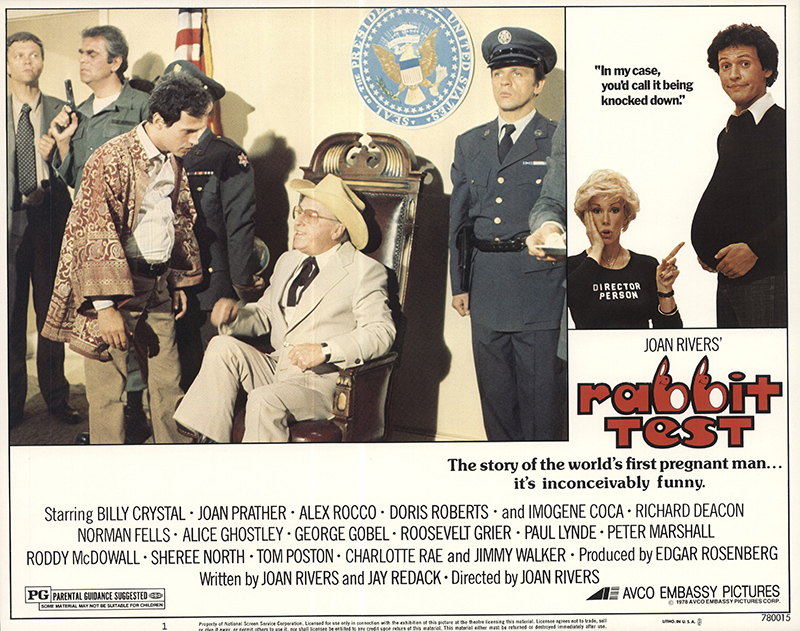Rabbit Test 1978 Original Lobby Card FFF26223