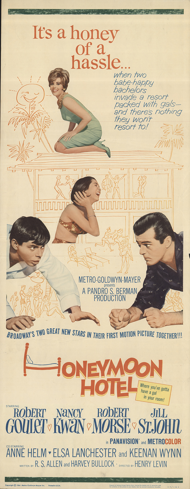 Honeymoon Hotel 1964 Original Movie Poster FFF56042