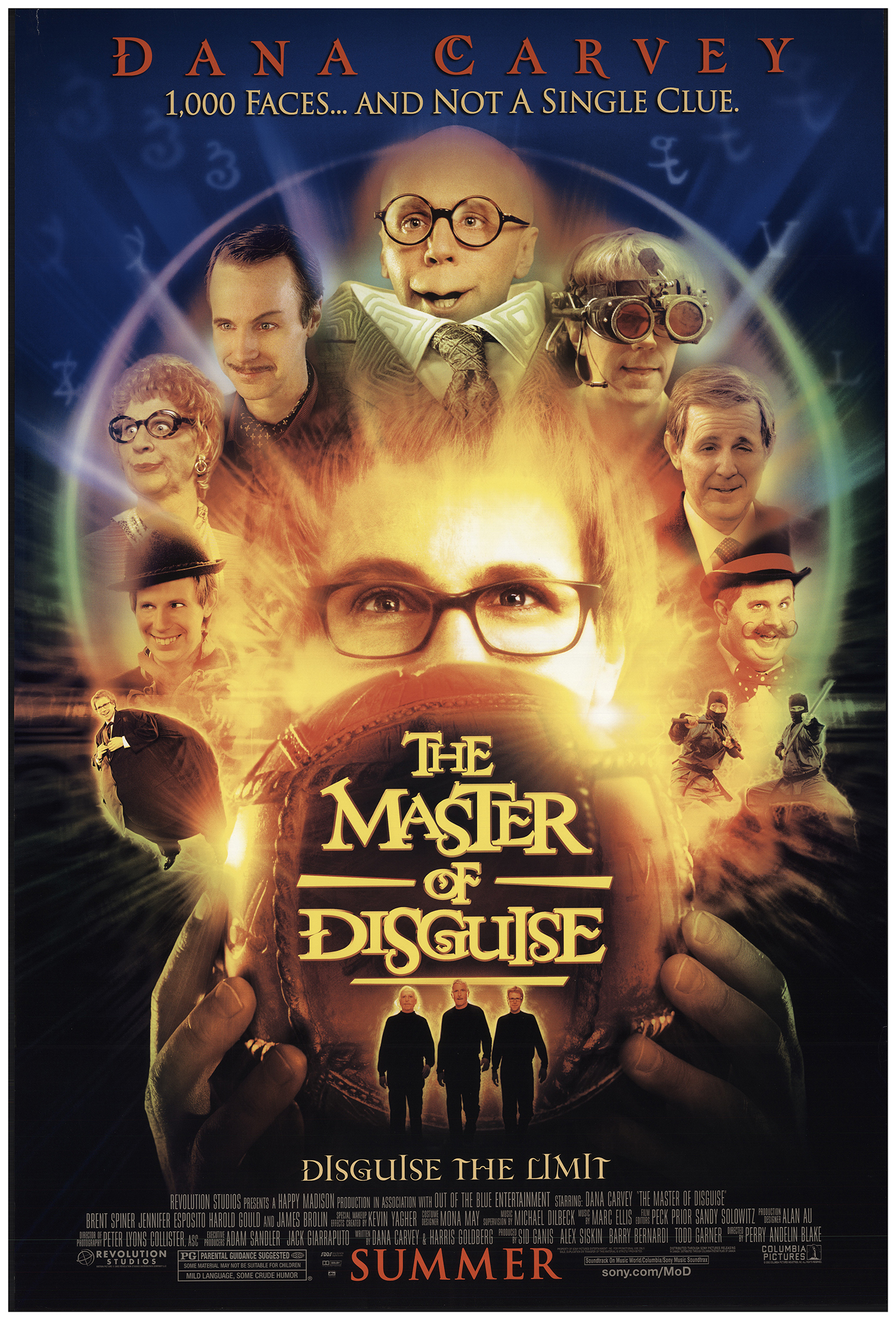 The Master of Disguise 2002 27x40 Orig Movie Poster FFF
