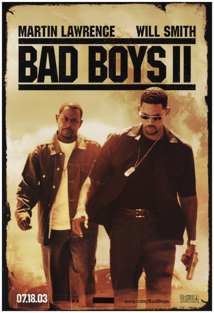 Bad Boys II 2003 Original Movie Poster FFF74101