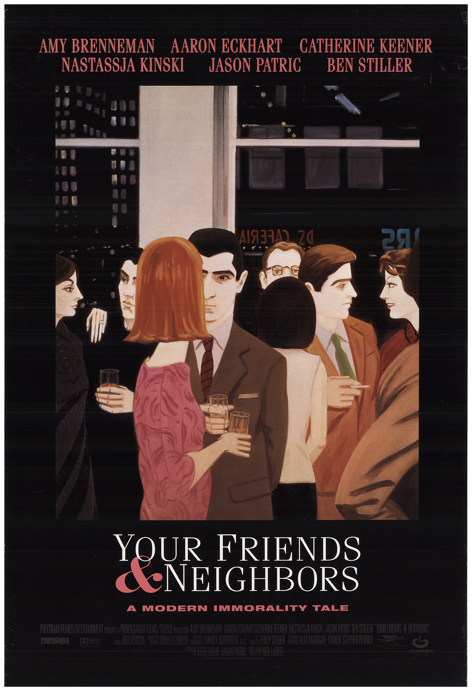 Your Friends & Neighbors 1998 Original Movie Poster FFF74260
